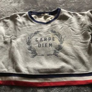 Aeropostale crop top sweatshirt